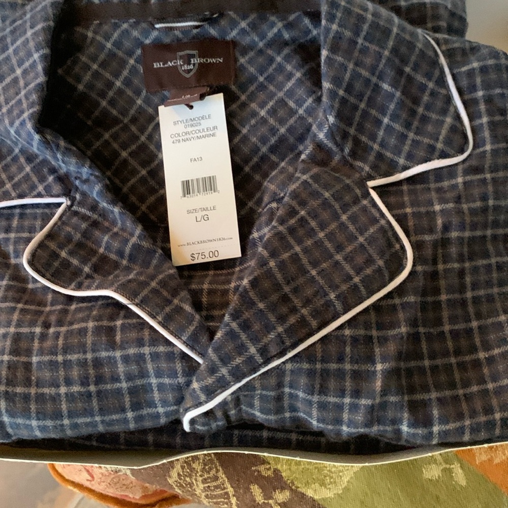 Men flannel PJ NEW